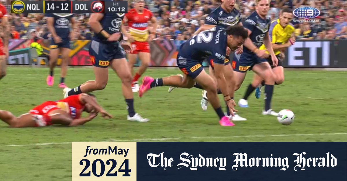 Video NRL Highlights Cowboys v Dolphins Round 9